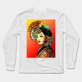 Geisha Girl Long Sleeve T-Shirt